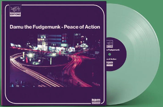 Damu the Fudgemunk - Peace Of Action (2024) (Limited Edition Duck Egg Blue Colour Vinyl LP)