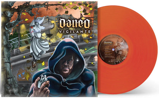 Dan-e-o - Vigilante (2024) (Limited Edition Fire Orange Colour Vinyl LP)