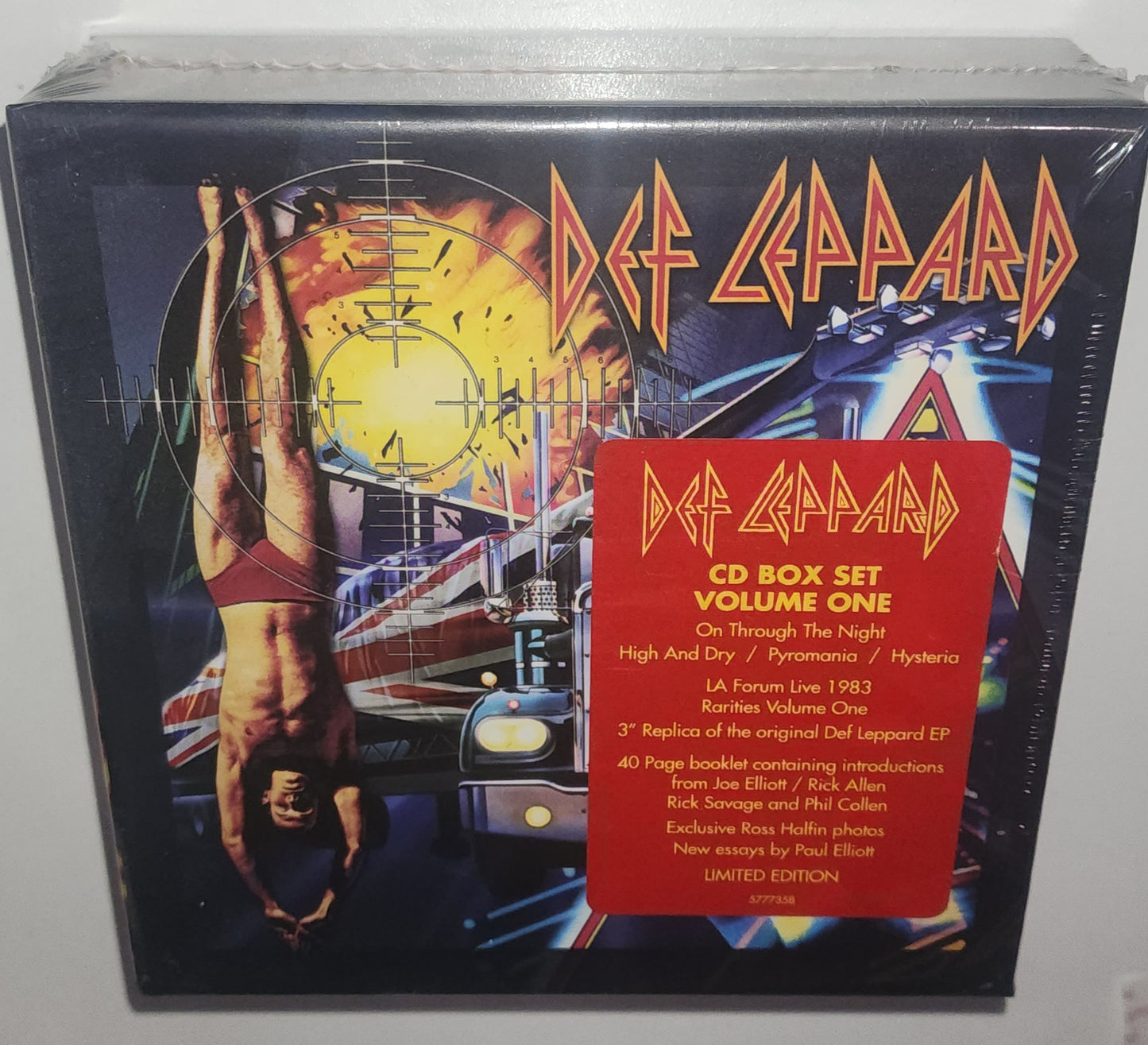 Def Leppard – CD Collection Volume 1 (2018) (Limited Edition 7CD Boxset)