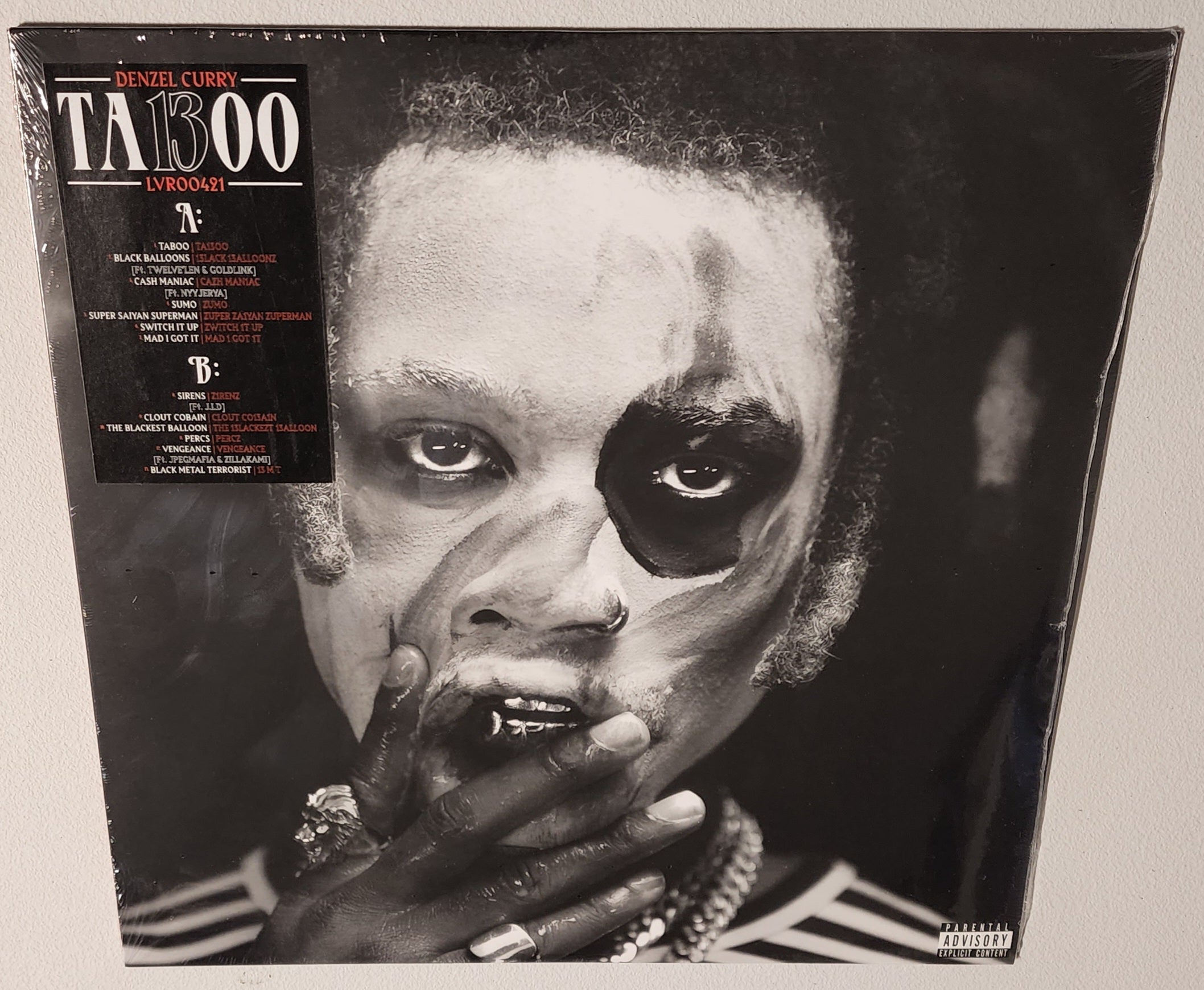 High quality Denzel Curry TA1300 Red Slushie Vinyl