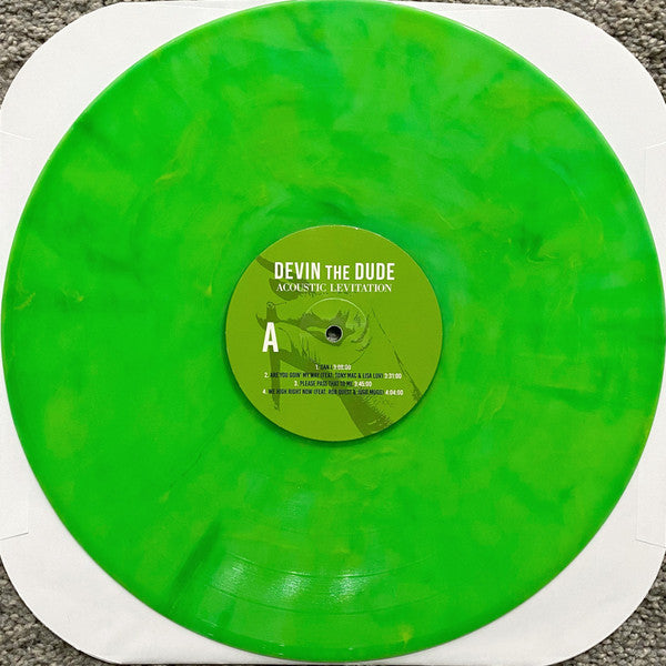 Devin The Dude – Acoustic Levitation (2024 RSD) (Limited Edition Green Smokey Galaxy Colour Vinyl LP)