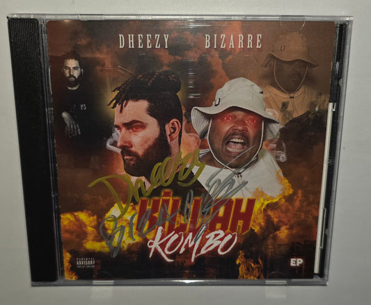 Dheezy & Bizarre (of D12) – Killah Kombo EP *Autographed* (2023) (Limited Edition CD)