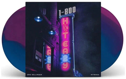Eric Bellinger & Hit Maka – 1-800-HIT-EAZY: LINE 1 & 2 (2023) (Limited Edition Aqua & Orchid Smash Colour Vinyl Colour Vinyl LP)