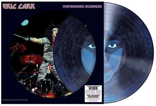 Eric Carr - Unfinished Business (2024 Release) (Limited Edition Picture Disc Vinyl LP)