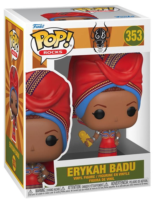 Erykah Badu Tyrone Funko Pop! Rocks #353 Figurine