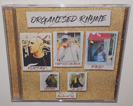Fortay At Large, That Kid Kearve & TKO - Organised Rhyme (CD)