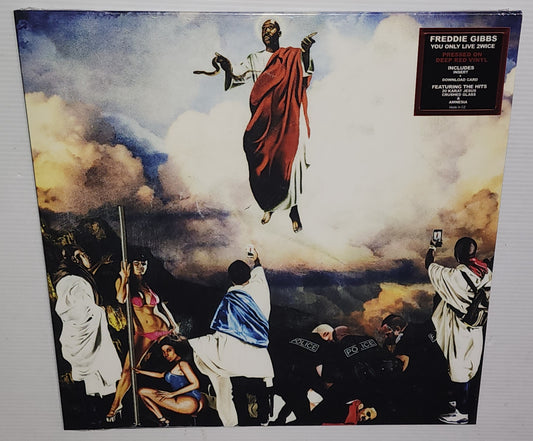 Freddie Gibbs - You Only Live Twice (2024) (Limited Edition Deep Red Colour Vinyl LP)