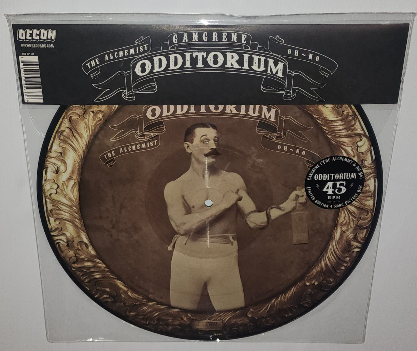 Gangrene (The Alchemist & Oh No!) – Odditorium (2012) (Limited Edition 12" Picture Disc Vinyl EP)