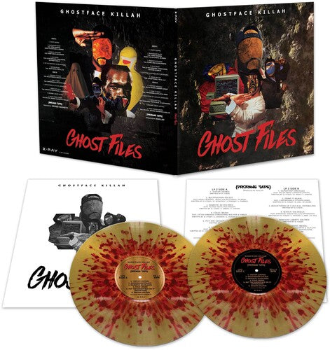 Ghostface Killah – Ghost Files (The Propane Tape/Bronze Tape) (2023) (Limited Edition Bronze & Red Splatter Colour Vinyl LP)