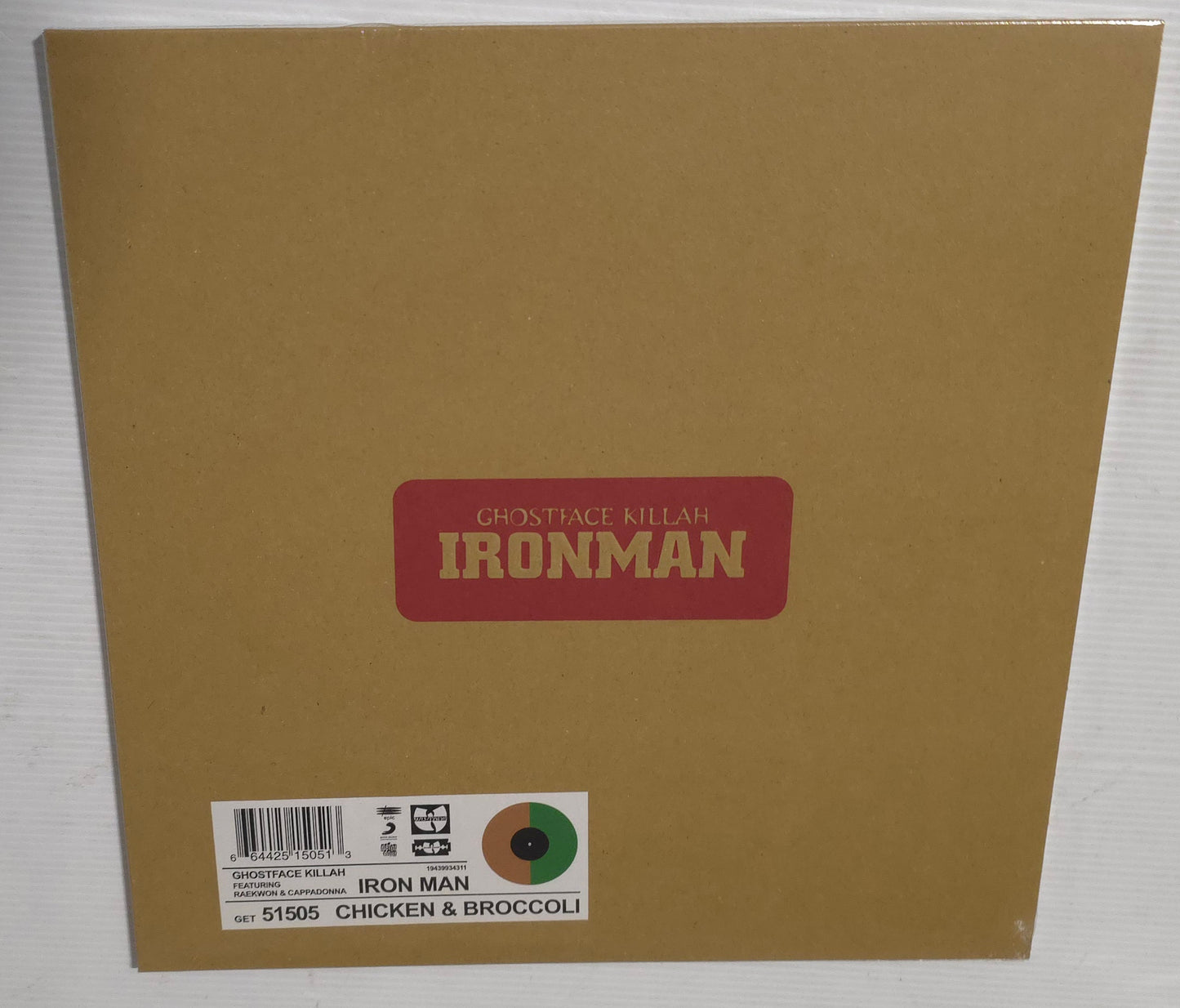 Ghostface Killah – Ironman (25th Anniversary Edition) (2022) (Limited Edition Chicken & Broccoli Colour Vinyl LP)