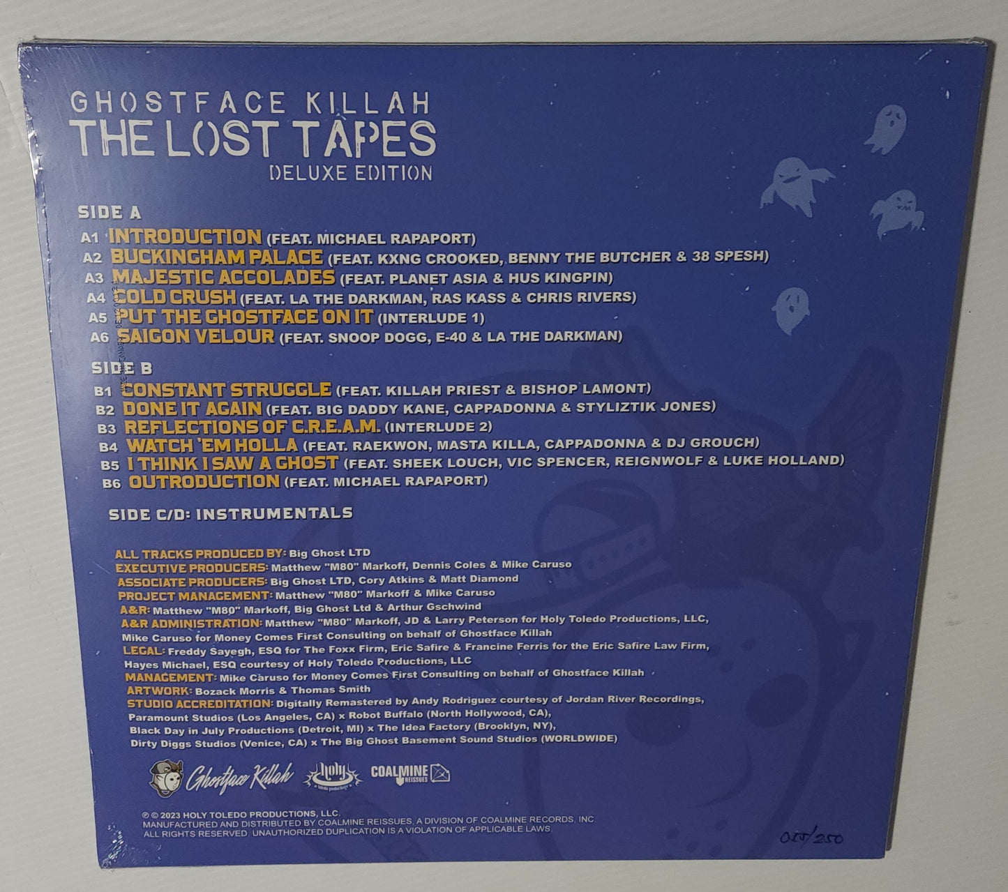 Ghostface Killah - The Lost Tapes: 5 Year Anniversary (2023) (Limited Edition Colour Vinyl LP)