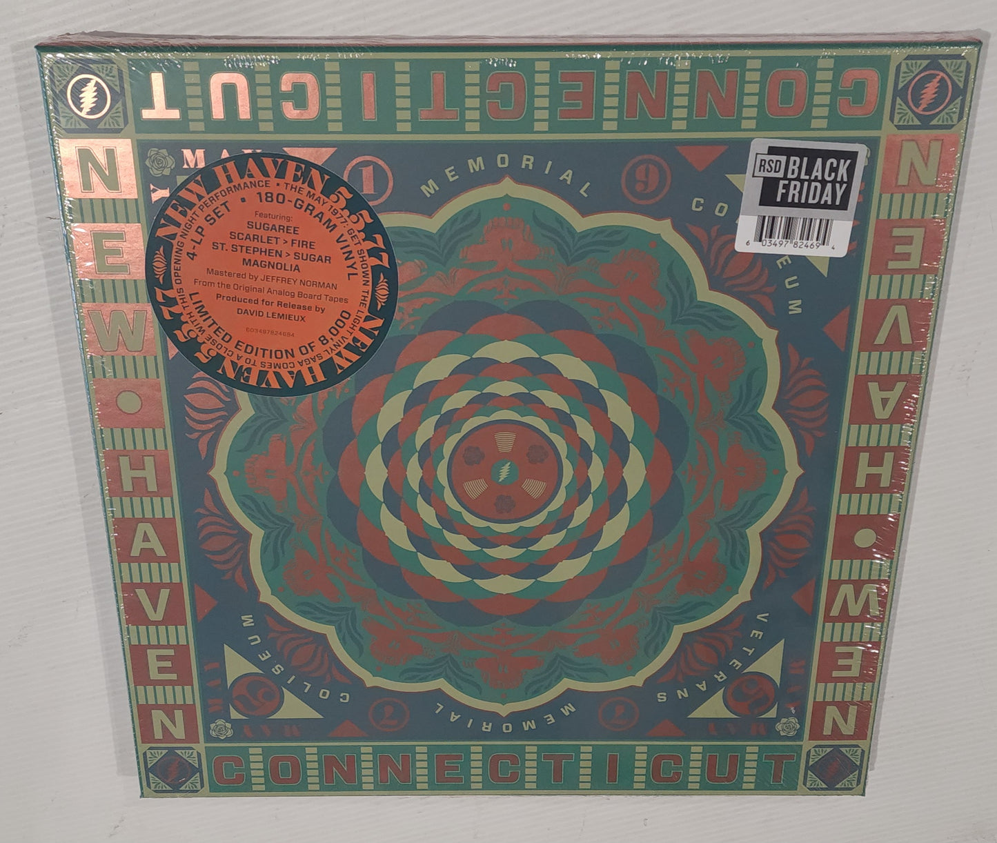 The Grateful Dead – Veterans Memorial Coliseum 5.5.77 (2024 BF RSD) (Limited Edition Vinyl LP Boxset)