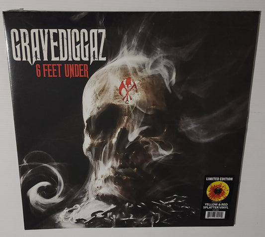 Gravediggaz - 6 Feet Under (2023 Reissue) (Limited Edition Yellow & Red Splatter Coloured Vinyl LP)