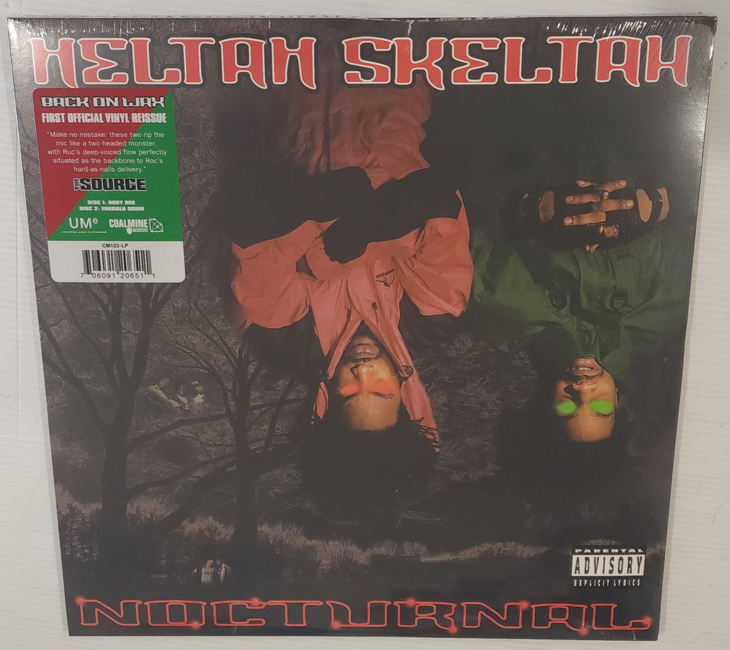 Heltah Skeltah – Nocturnal (2024) (Limited Edition Ruby & Emerald Colour Vinyl LP)