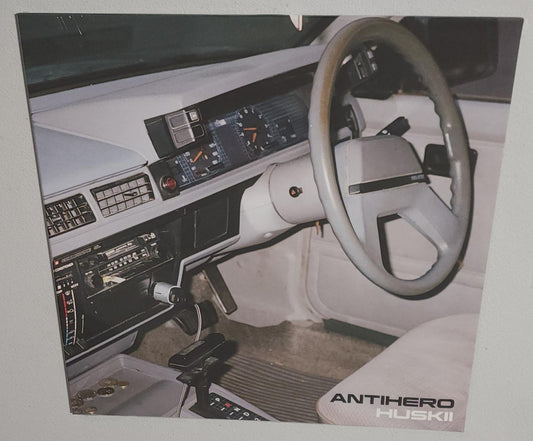 Huskii - Antihero (2022) (Limited Edition Pink & White Swirl Colour Vinyl LP)