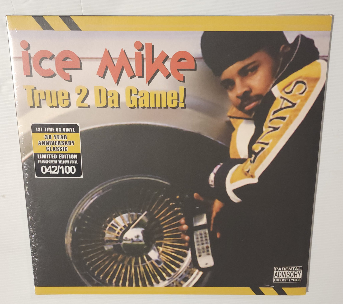 Ice Mike – True 2 Da Game! (2022 Reissue) (Limited Edition Yellow Colour Vinyl LP)