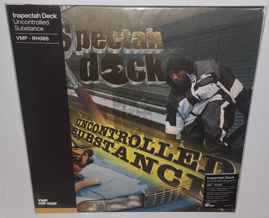 Inspectah Deck – Uncontrolled Substance (2023 Reissue) (VMP Limited Edition Cop Car Blue Colour Vinyl LP)