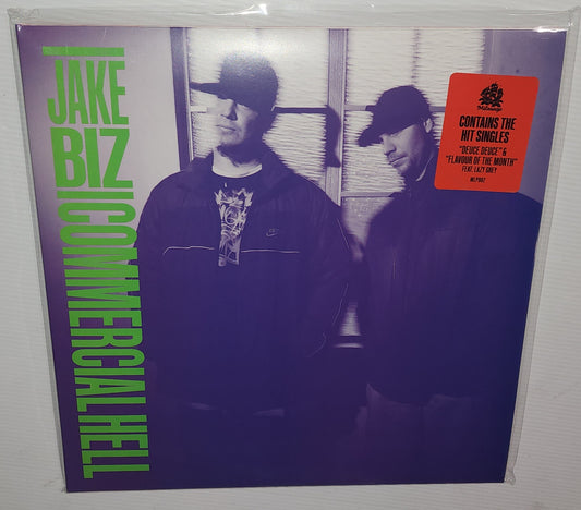 Jake Biz - Commercial Hell (2022 Reissue) (Limited Edition Green & Purple Coloured Vinyl LP)