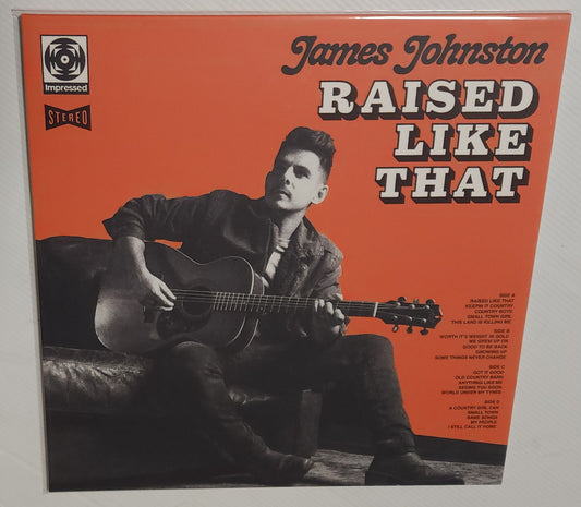 James Johnston - Raised Like That (2024 RSD) (Limited Edition Orange Coloured Vinyl LP)