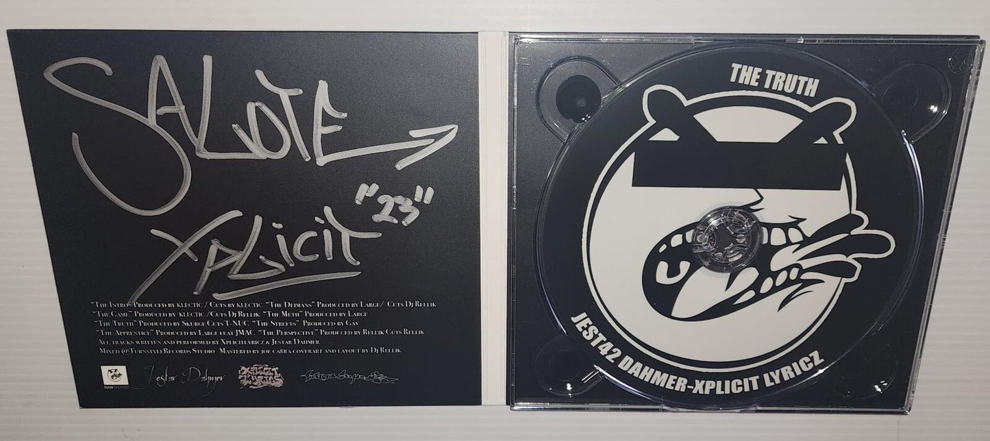 Jestar Dahmer & Xplicit Lyricz - The Truth (Autographed CD)