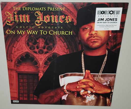 The Diplomats Present Jim Jones – On My Way To Church (2023 RSD) (Limited Edition Clear Red Colour Vinyl LP)