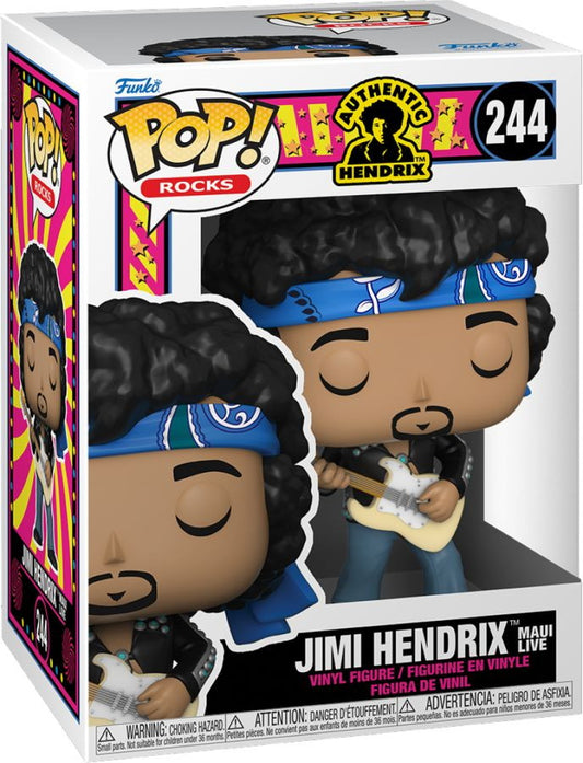 Jimi Hendrix Live In Maui Funko Pop! Rocks #244 Figurine