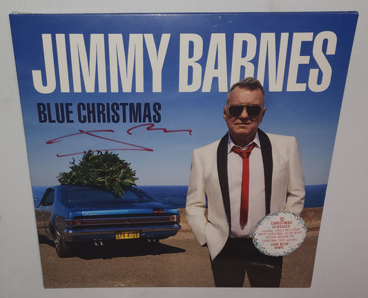 Jimmy Barnes – Blue Christmas *Autographed* (2022) (Limited Edition Blue Colour Vinyl LP)