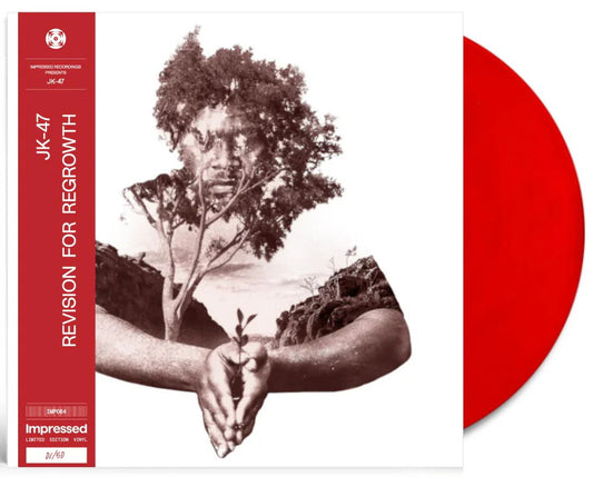 JK-47 – Revision For Regrowth (2024) (Limited Edition Opaque Red Colour Vinyl LP)