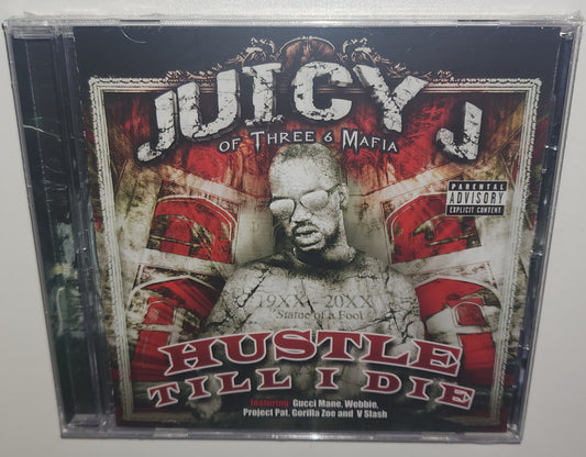 Juicy J (of Three 6 Mafia) – Hustle Till I Die (2009) (CD)