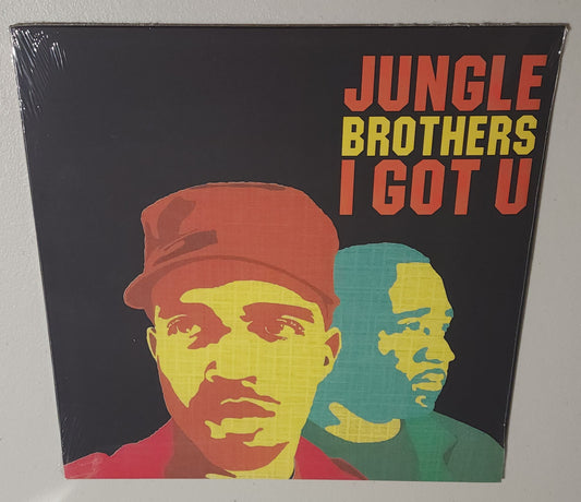 Jungle Brothers – I Got U (2023 Reissue) (Limited Edition Red & Green Colour Vinyl LP)