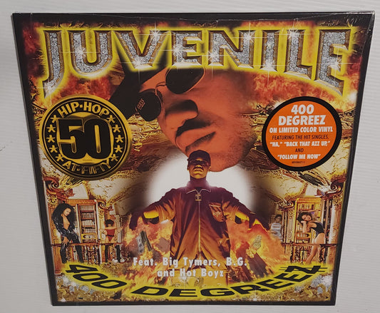 Juvenile - 400 Degreez (2024 Reissue) (Limited Edition Orange Colour Vinyl LP)