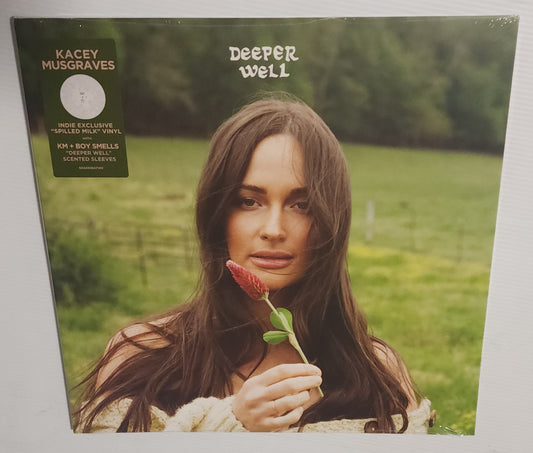 Kacey Musgraves – Deeper Well (2024) (Limited Edition Spilled Milk White Colour Vinyl LP)