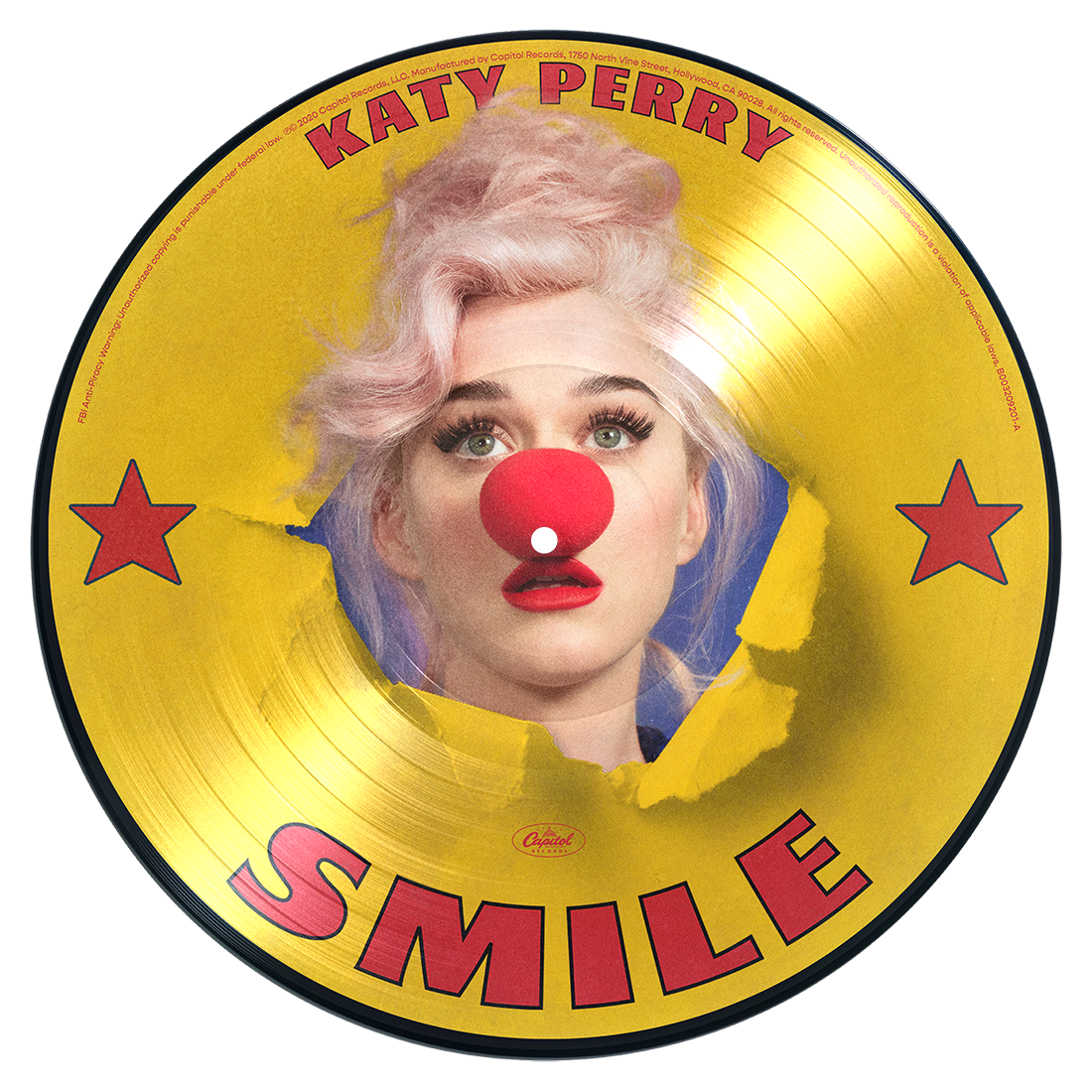 Katy Perry – Smile (2020) (Limited Edition Picture Disc Vinyl LP)