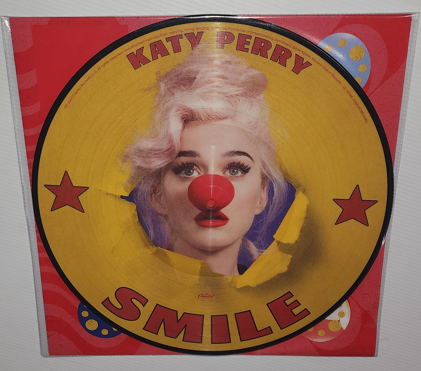 Katy Perry – Smile (2020) (Limited Edition Picture Disc Vinyl LP)