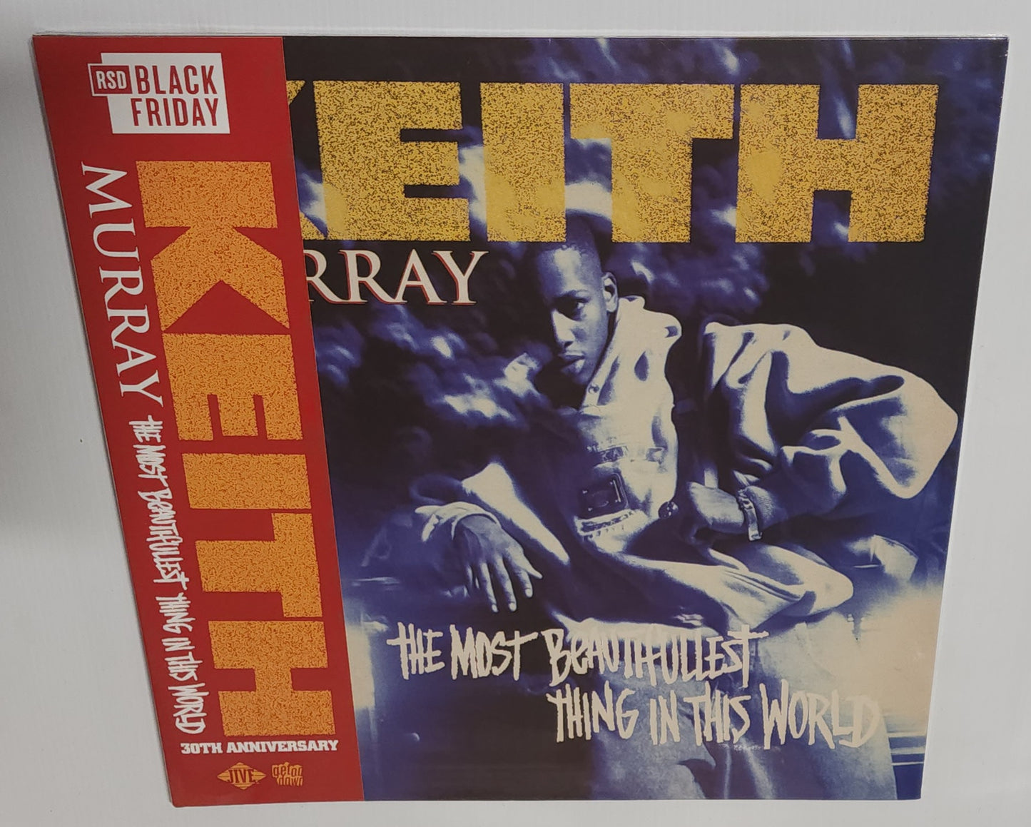 Keith Murray - The Most Beautifullest Thing In This World: 30th Anniversary Edition (2024 BF RSD) (Limited Edition Clear with Tangerine & Blue Colour Vinyl LP)