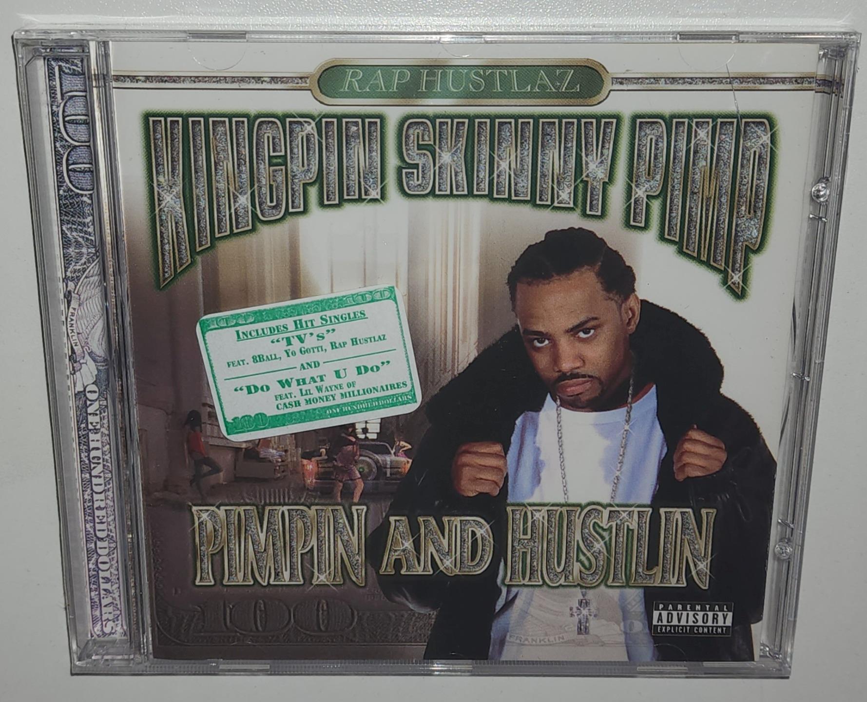 Kingpin Skinny Pimp Pimpin And Hustlin 2002 Cd Urban World