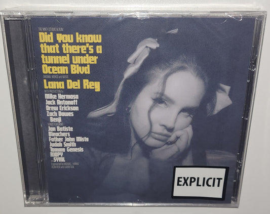 Lana Del Rey – Did You Know That There's A Tunnel Under Ocean Blvd (2023) (CD)