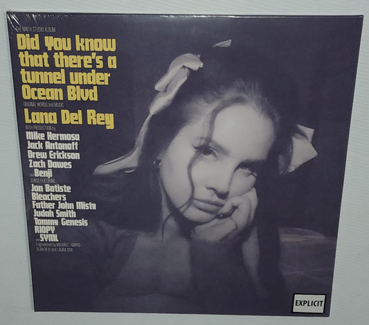 Lana Del Rey - Did You KNow There's A Tunner Under Ocean Blvd (2023) (Black Vinyl LP)