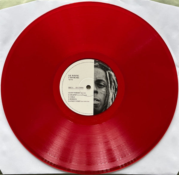 Lil Wayne – I Am Music (2023 BF RSD) (Limited Edition Red Colour Vinyl LP)