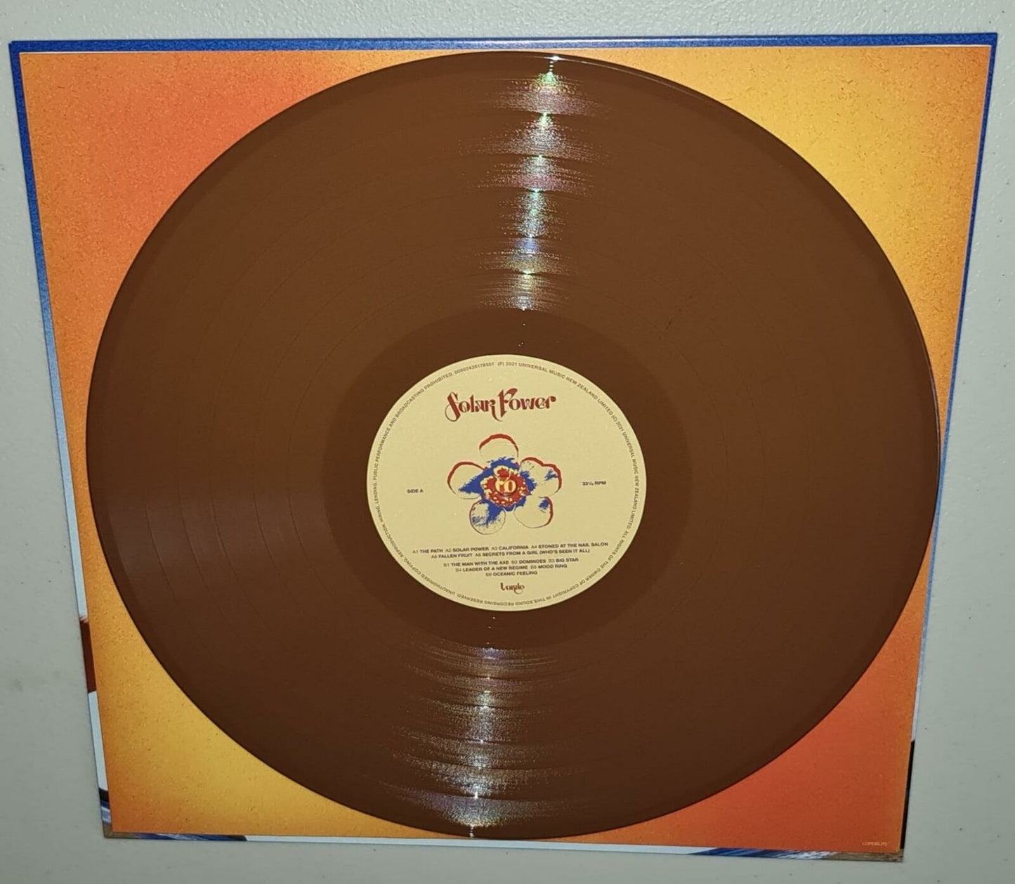 Lorde - Solar Power (2021) (Indie Store Exclusive Earth Brown Colour Vinyl LP)