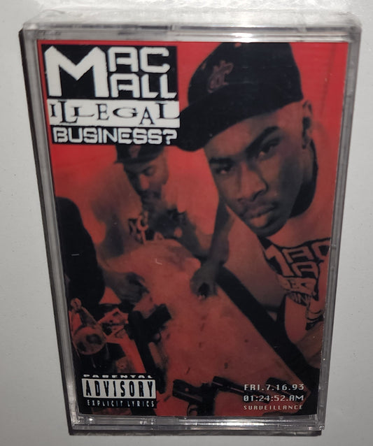 Mac Mall – Illegal Business? (1993) (Cassette Tape)
