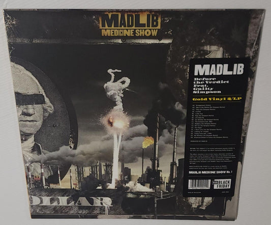 Madlib Feat. Guilty Simpson – Before The Verdict (2023 BF RSD) (Limited Edition Gold Colour Vinyl LP)