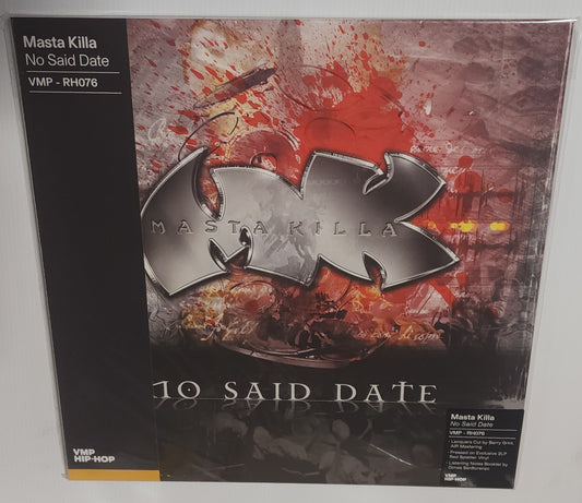 Masta Killa – No Said Date (2023 Reissue) (VMP Limited Edition Clear with Red Splatter Colour Vinyl LP)