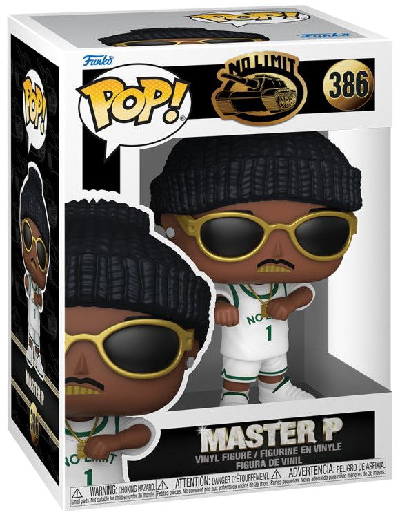 Master P Funko Pop! Rocks #386 Figurine