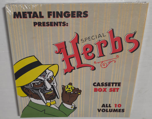 Metal Fingers – Presents Special Herbs The Box Set Vol. 0-9 (2017) (Limited Edition Cassette Tape Boxset)