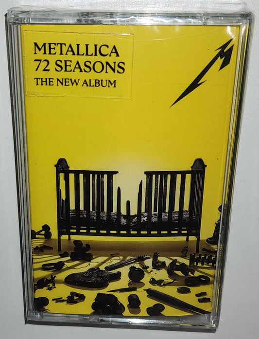 Metallica – 72 Seasons (2023) (Limited Edition Yellow Cassette Tape)