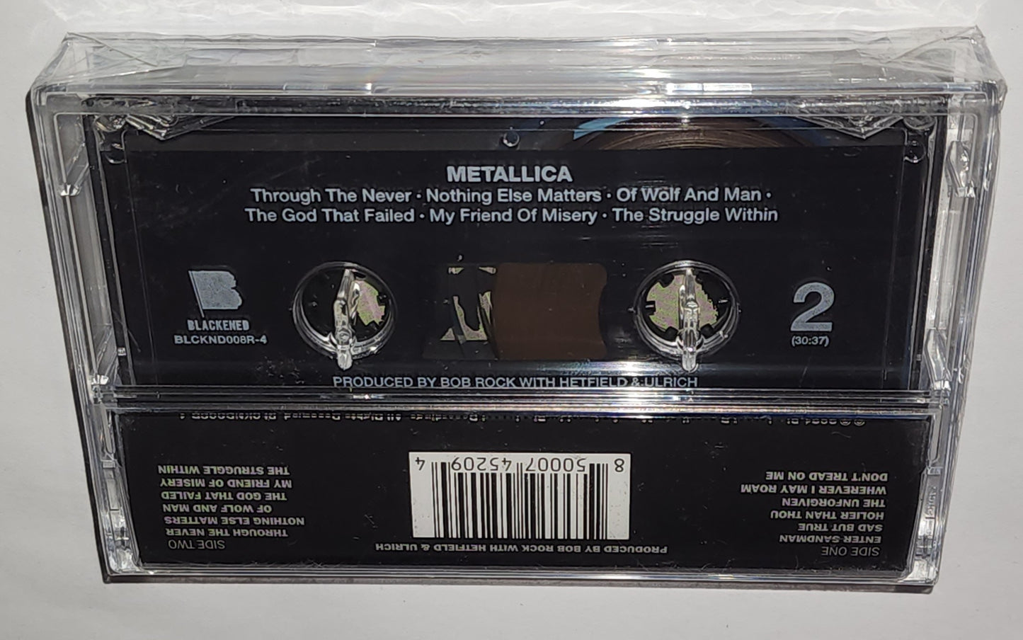 Metallica - The Black Album (Remastered) (2021 Reissue) (Limited Edition Cassette Tape)