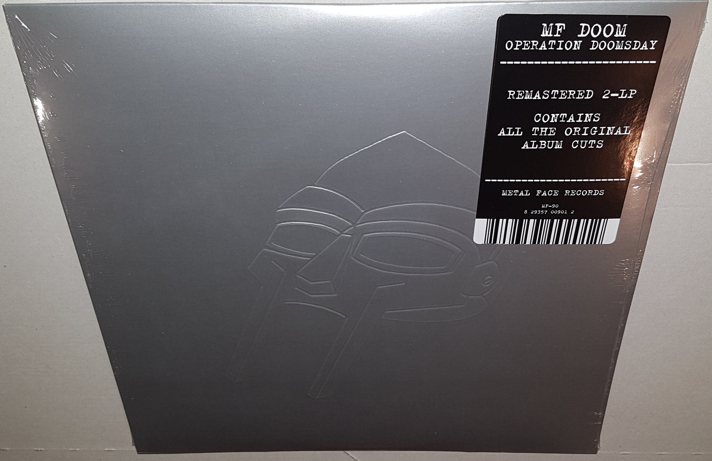 MF Doom – Operation: Doomsday (2013) (Limited Edition Embossed Metal Mask Cover Vinyl LP)