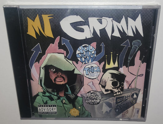 MF Grimm – You Only Live Twice: The Audio Graphic Novel (2010) (CD)