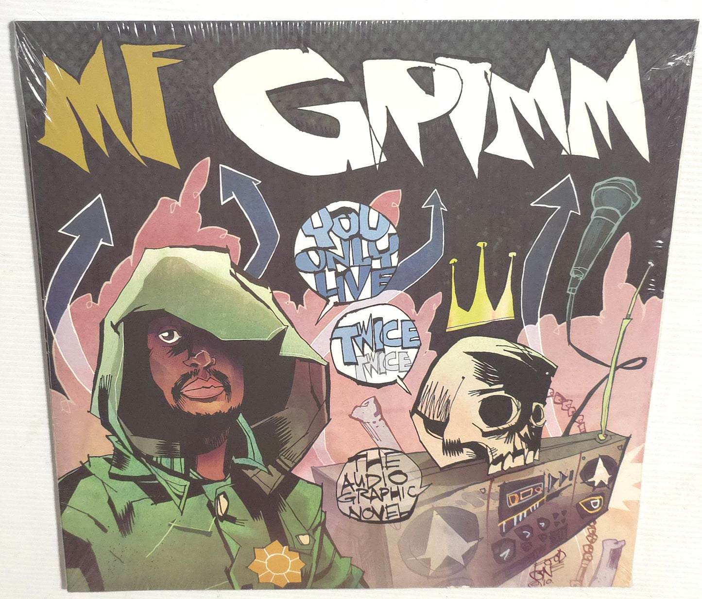 MF Grimm – You Only Live Twice: The Audio Graphic Novel (2010) (Limited Edition Vinyl LP)